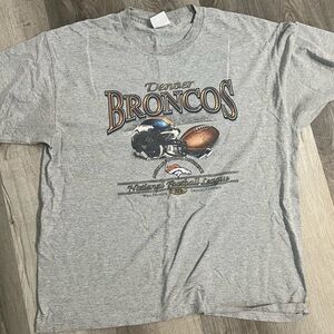 Vintage Denver broncos tee
